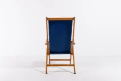 Italian foldable chaise longue by Fratelli Reguitti 1960