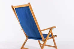 Italian foldable chaise longue by Fratelli Reguitti 1960