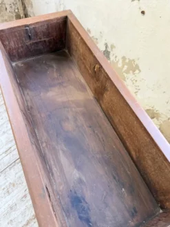Jardinière années 50 palissandre constructiviste