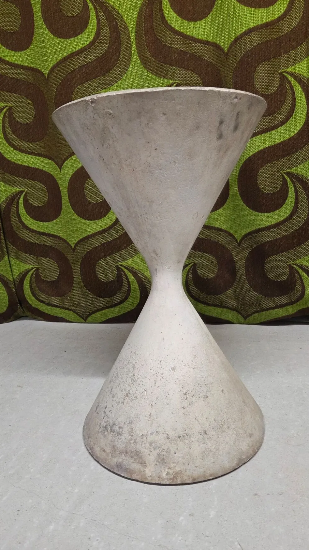 Jardinière « Diabolo » en fibrociment par Willy Guhl pour Eternit 1950