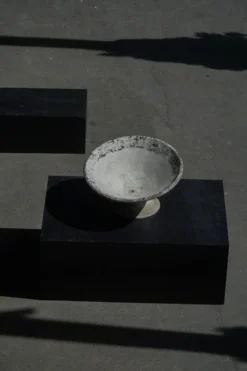 Jardinière en béton moulé du milieu du siècle, Willy Guhl, années 1960