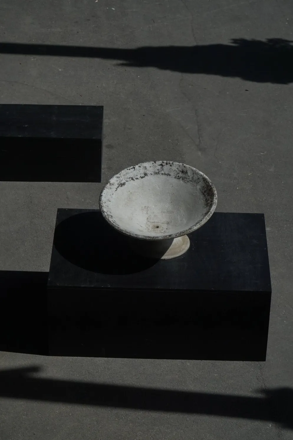 Jardinière en béton moulé du milieu du siècle, Willy Guhl, années 1960