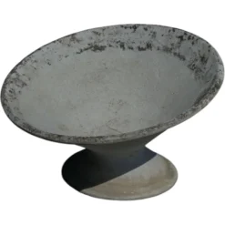 Jardinière en béton moulé du milieu du siècle, Willy Guhl, années 1960