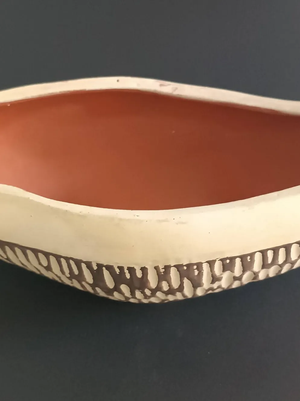 Jardinière en céramique west germany Scheurich 277/25 vintage