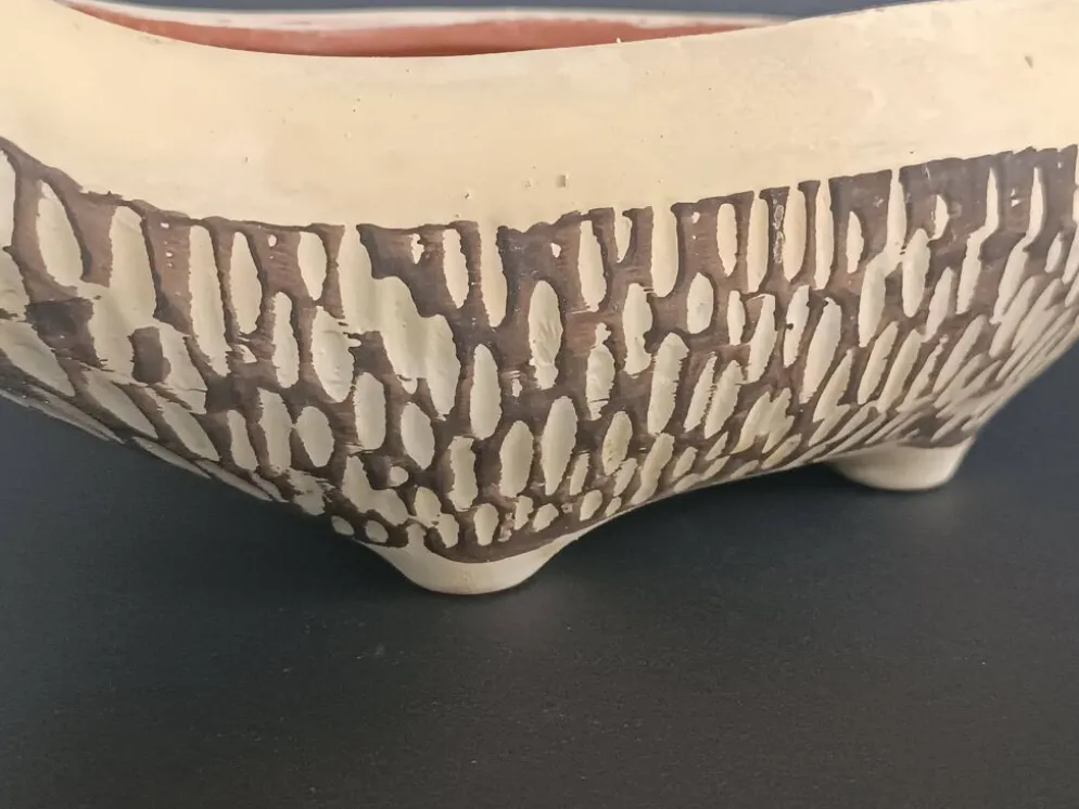 Jardinière en céramique west germany Scheurich 277/25 vintage