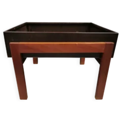 Jardinière en teck design danois des années 1960
