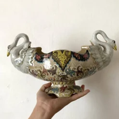 Jardinière Molaroni Pesaro Italie cygnes