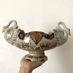 Jardinière Molaroni Pesaro Italie cygnes