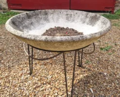 Jardinière - vasque Willy Guhl années 1950 - 1960