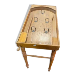 Jeu ancien flipper en bois