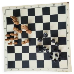 Jeu d échec en bois complet