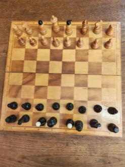 Jeu d' échecs vintage