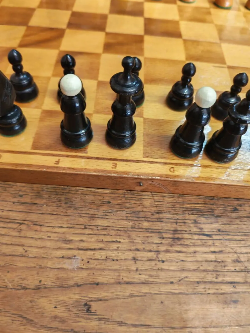 Jeu d' échecs vintage