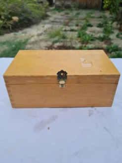 Jeu d'échecs vintage Staunton Français en buis massif – Taille 4