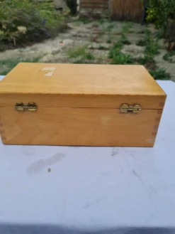 Jeu d'échecs vintage Staunton Français en buis massif – Taille 4