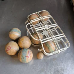 Jeu de boules en bois