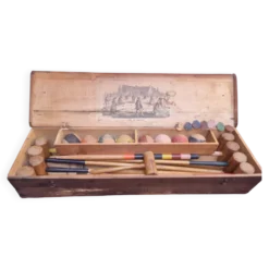 Jeu de croquet ancien