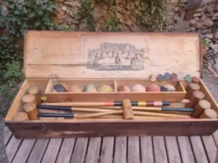 Jeu de croquet ancien