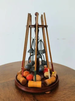 Jeu de croquet miniature de table