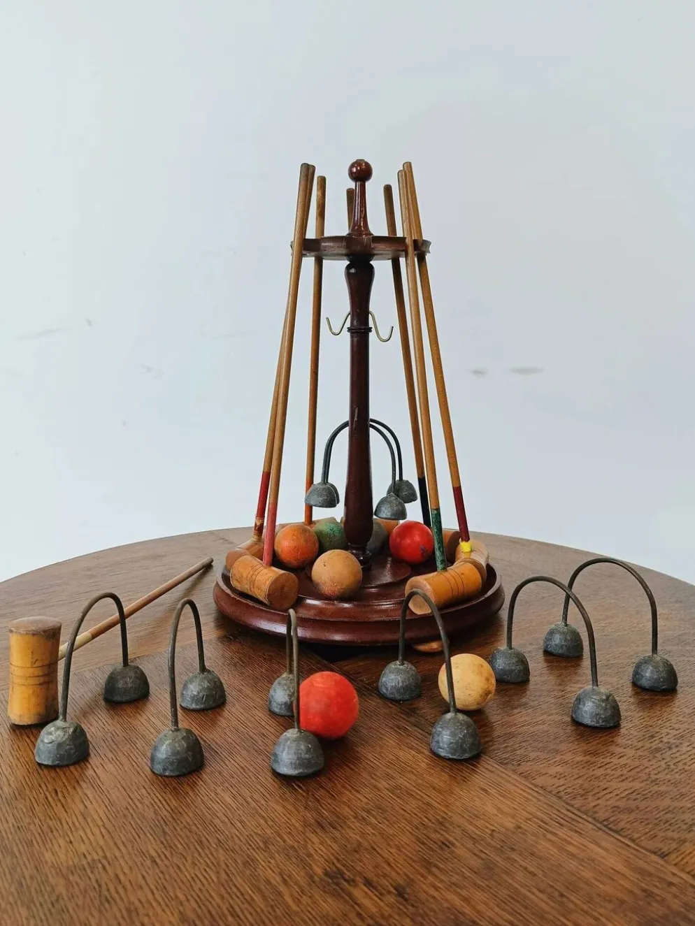 Jeu de croquet miniature de table