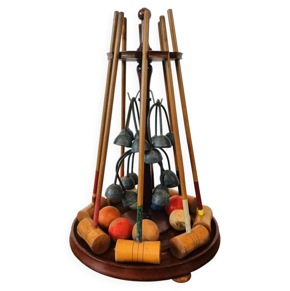 Jeu de croquet miniature de table