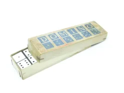 Jeu de dominos postmoderne, Pologne, années 1970, ensemble de 28.