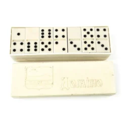 Jeu de dominos postmoderne, URSS, années 1970, ensemble de 28