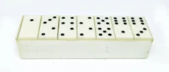 Jeu de dominos postmoderne, URSS, années 1970, ensemble de 28