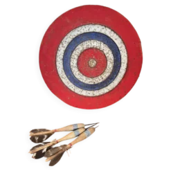 Jeu de fléchettes vintage