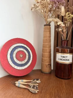 Jeu de fléchettes vintage
