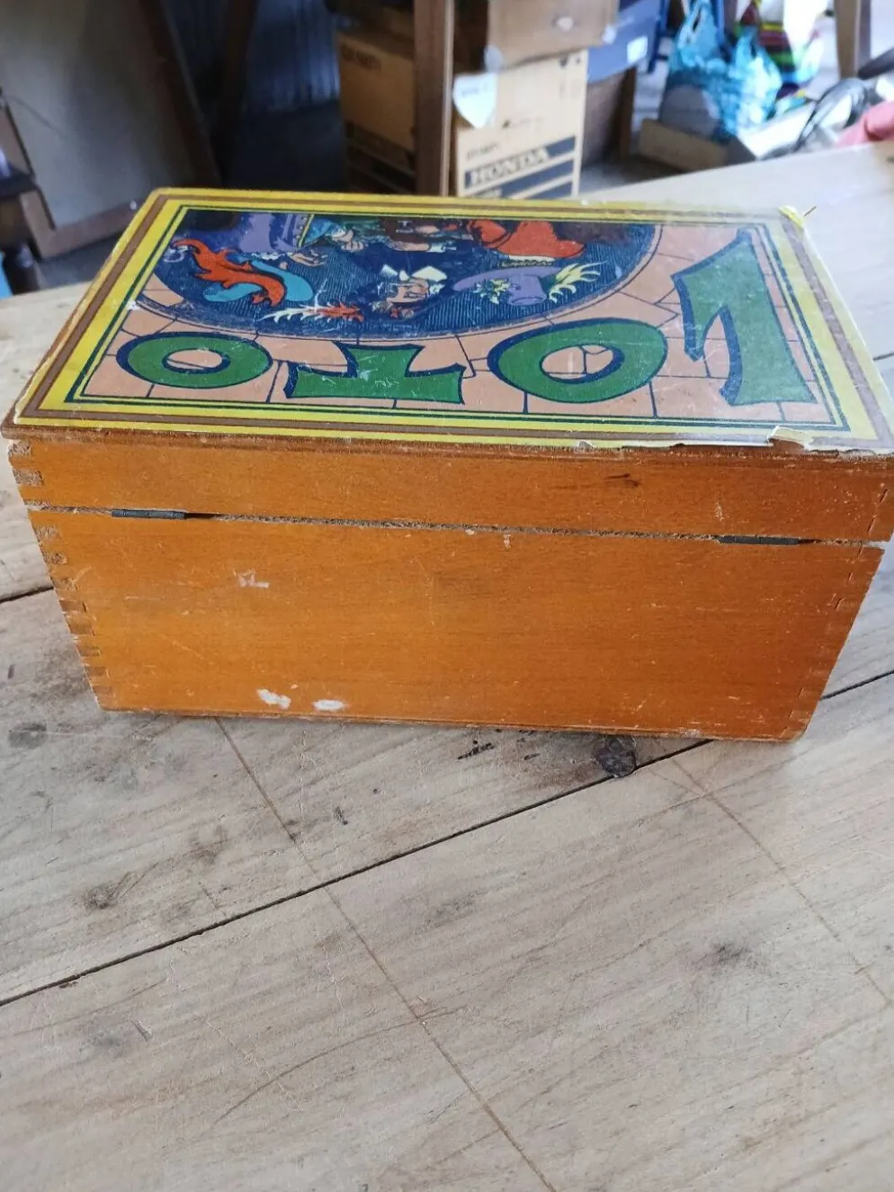 Jeu de loto ancien