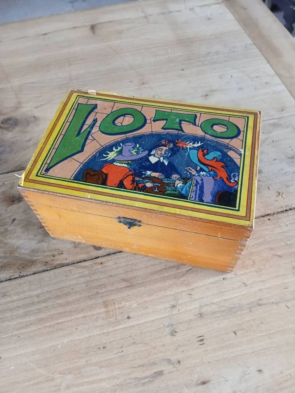 Jeu de loto ancien