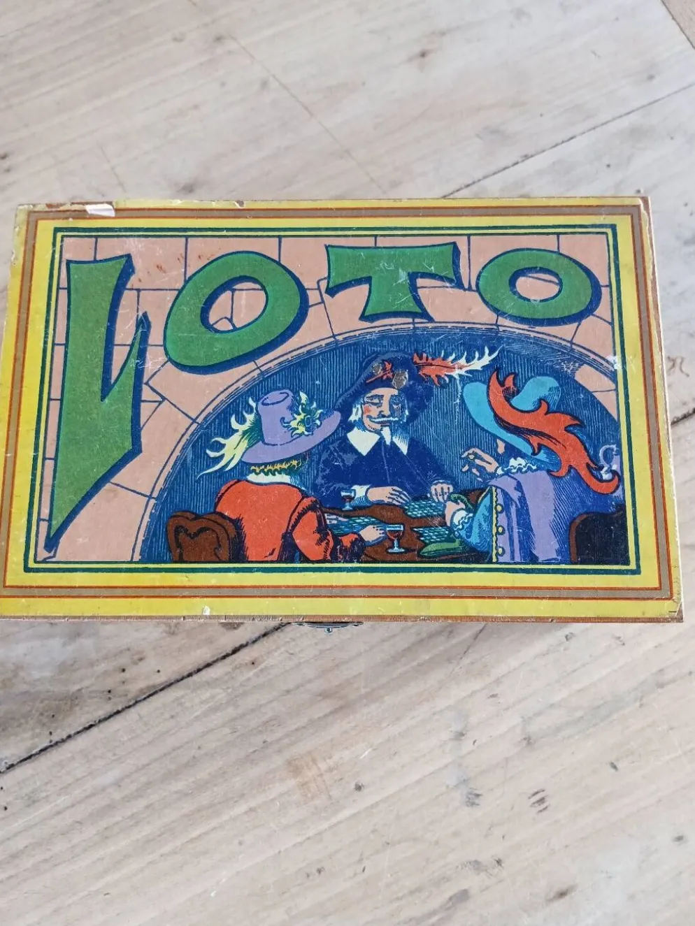 Jeu de loto ancien