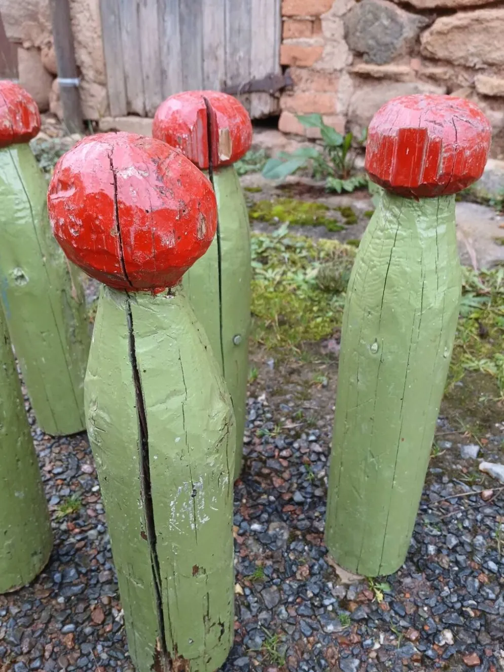 Jeu de quilles très ancien