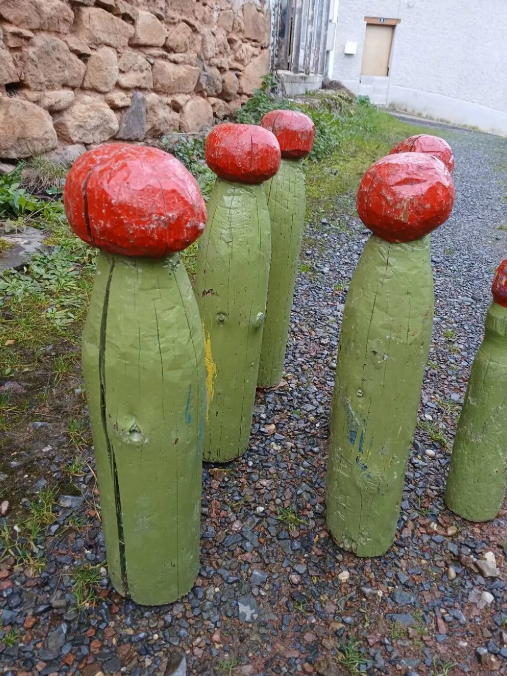 Jeu de quilles très ancien