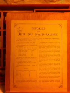 Jeu Nain Jaune ancien