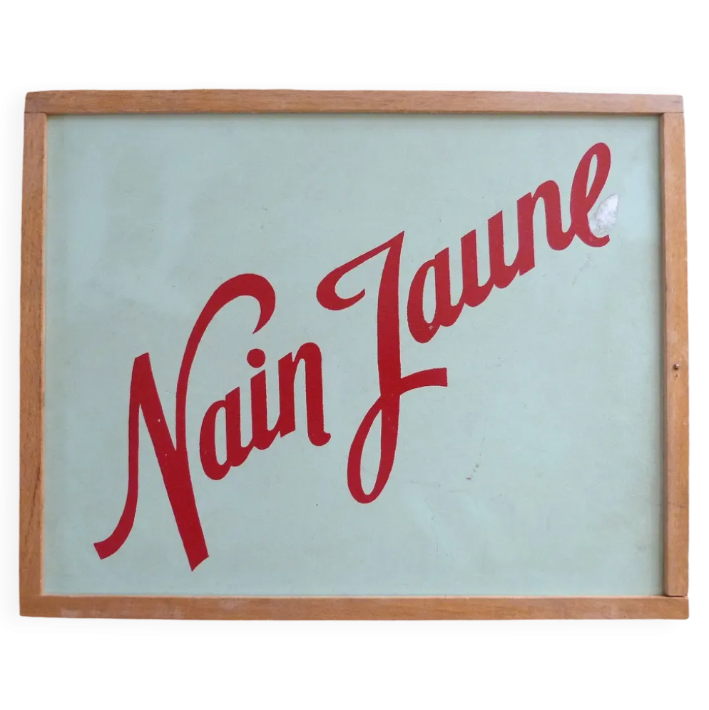 Jeu Nain Jaune Jeujura vintage