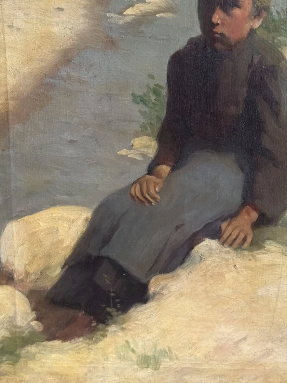 Jeune fille au bord de l’eau