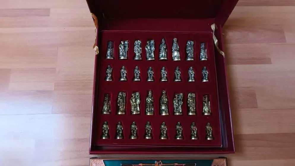 Jeux d'échec égyptien vintage