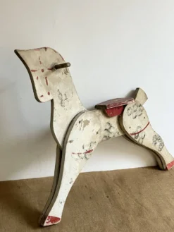Jouet ancien, cheval en bois