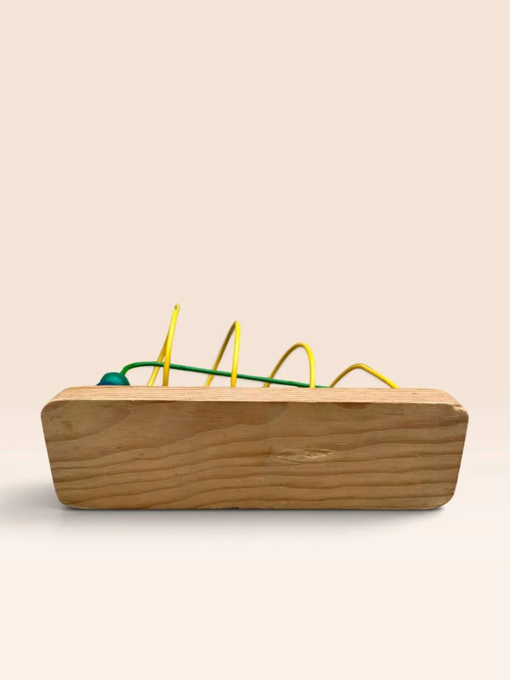 Jouet d'éveil boulier en bois multicolore