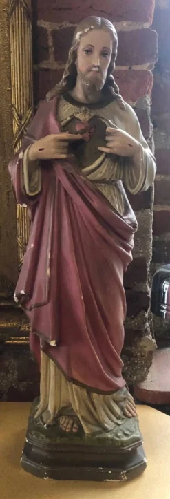 Jésus Christ en plâtre