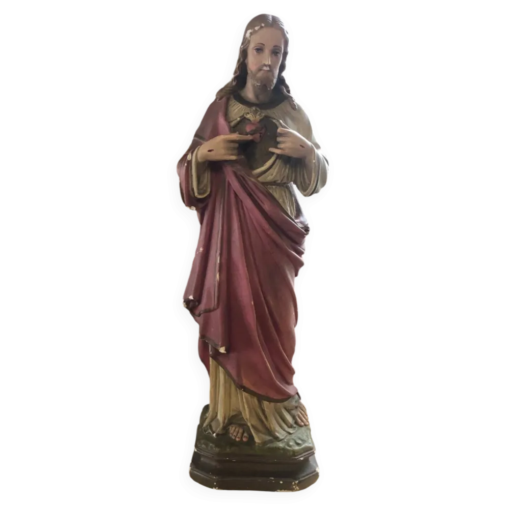 Jésus Christ en plâtre