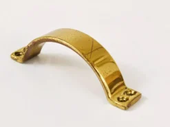 Jusqu'à 50 poignées en laiton milieu du siècle pour portes, tiroirs, commodes, Autriche, années 1950