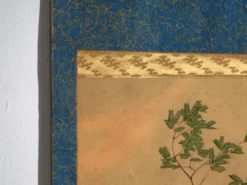 Kakejiku ancien japonais de rapace en couleur sur papier – Japon, vers 1900
