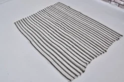 Kilim en chanvre Oushak vintage neutre sku 3725