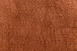 Kilim Turc Vintage Terracotta Uni, Tapis Naturel pour Salon et Chambre