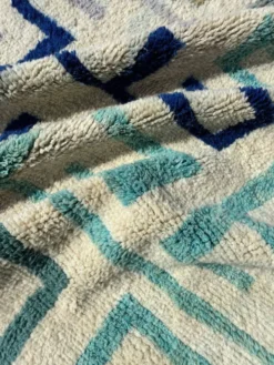 Labyrinthe - Tapis berbère marocain en laine 205×300 cm