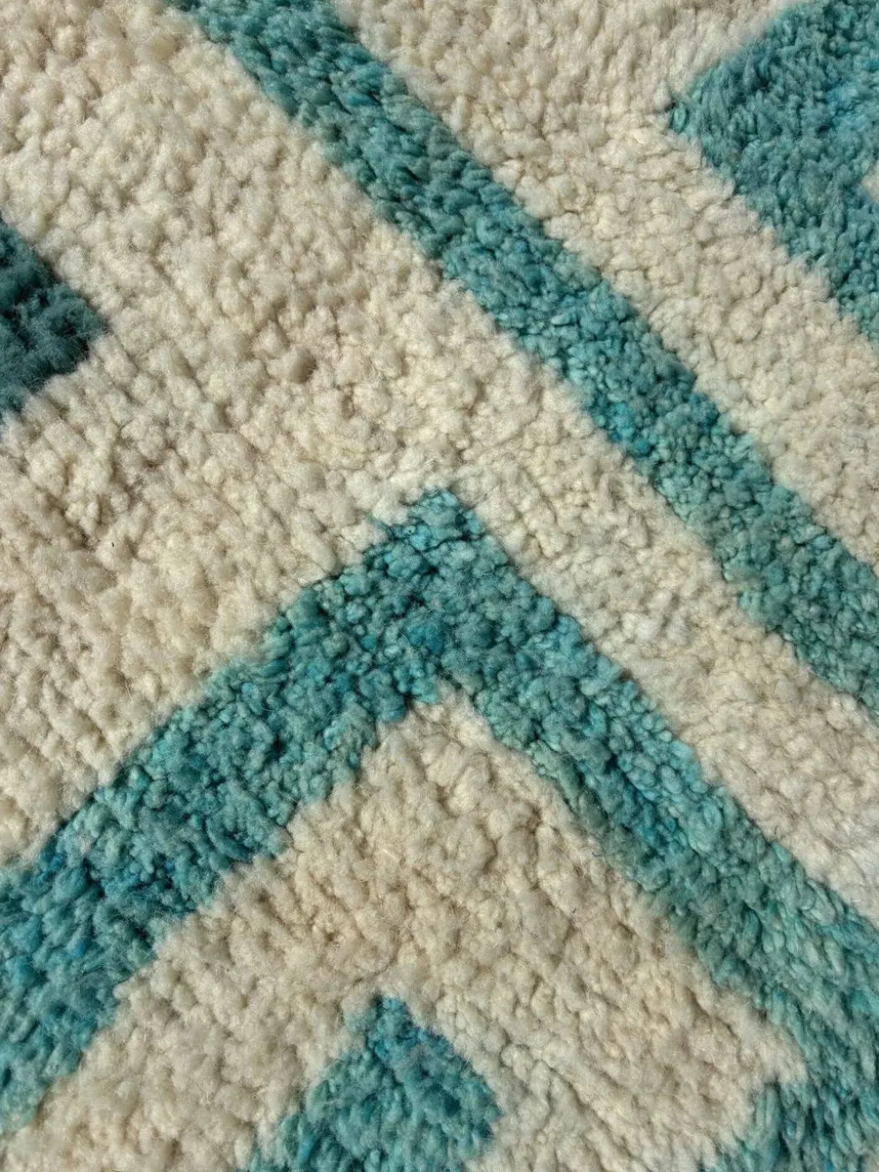 Labyrinthe - Tapis berbère marocain en laine 205×300 cm