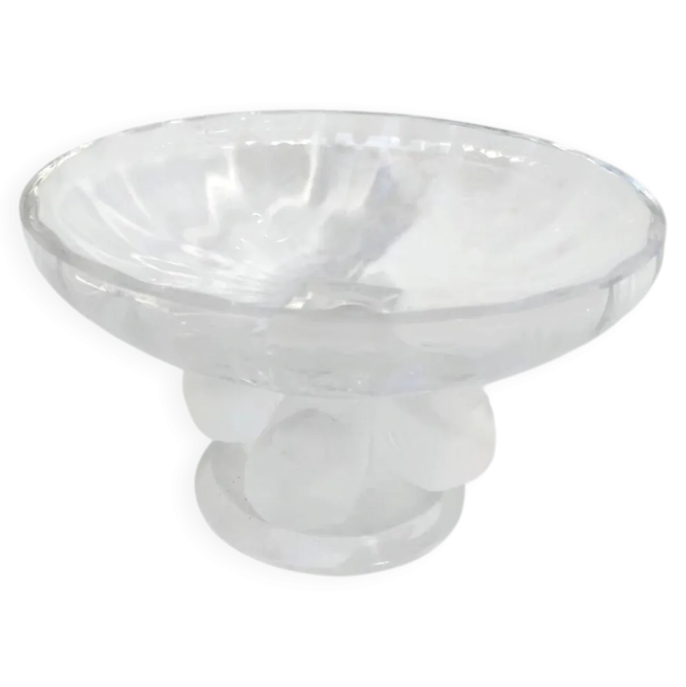 Lalique France - Coupe En Cristal Modèle Nogent Signé